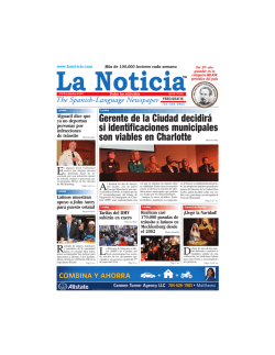 Versi&oacute;n Digital - La Noticia - The Spanish