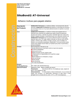SikaBond&reg; AT- Universal