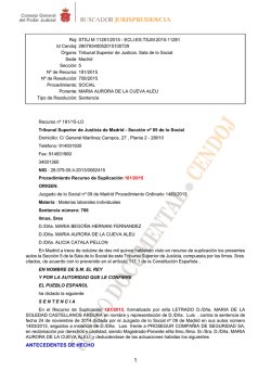 ANTECEDENTES DE HECHO