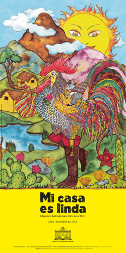 Abril - diciembre de 2015 - Casa de la Literatura Peruana