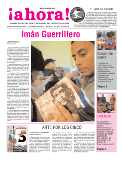 Peri&oacute;dico AHORA - Edici&oacute;n Impresa