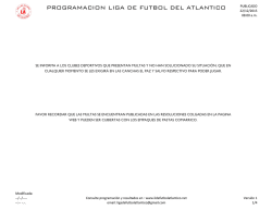 programacion liga de futbol del atlantico