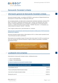 Iberscandic Sociedad Limitada