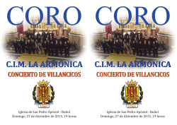 concierto de villancicos