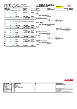 ITF Generic Forms 2010 v1.0 - Federaci&oacute;n Deportiva Peruana de