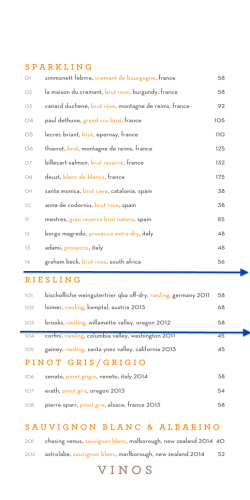 Vino Menu 05.15.15