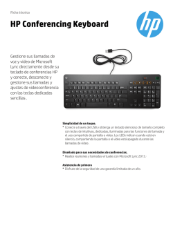 PSG EMEA Commercial Accessories 2013 Datasheet New Font