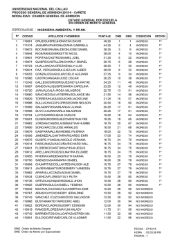 Visual FoxPro - UNAC-Comisi&oacute;n de Admisi&oacute;n