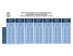 serie - Instituto Guatemalteco de Seguridad Social