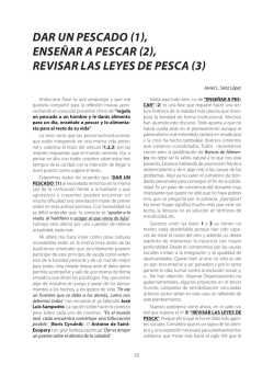 dar un pescado - Acci&oacute;n Cultural Cristiana