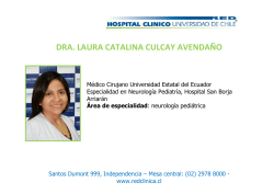 DRA. LAURA CATALINA CULCAY AVENDA&Ntilde;O