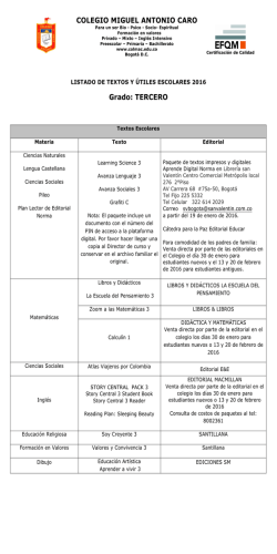 Descargar Archivo - Colegio Miguel Antonio Caro