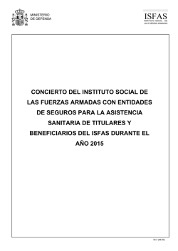 Concierto del Instituto Social de las Fuerzas Armadas