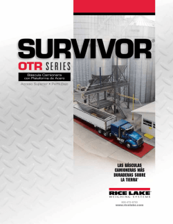 Las B&aacute;sculas Camioneras m&aacute;s Duraderas Sobre la Tierra&reg;