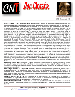 Confederaci&oacute;n Nacional de Trabajadores de Chile