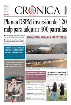 KILOM&Eacute;TRICAS FILAS EN SANTA TERESA