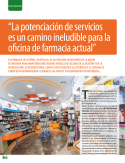 La potenciaci&oacute;n de servicios es un camino ineludible