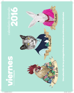 Descarga el calendario ilustrado 2016