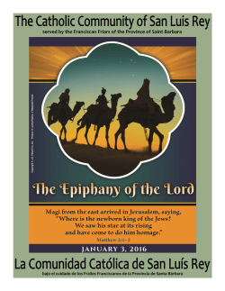 served by the Franciscan Friars of the Province of Saint Barbara