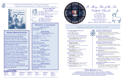 bulletins - St Mary Star of the Sea