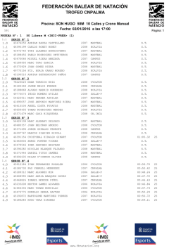 federaci&oacute;n balear de nataci&oacute;n