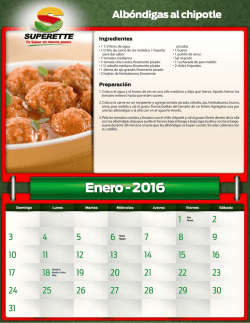 Enero - 2016