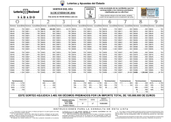 Listado de Premios - loteriasyapuestas.es