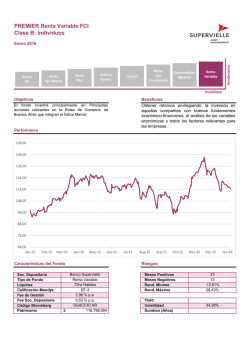 PREMIER Renta Variable FCI Clase B: Individuos