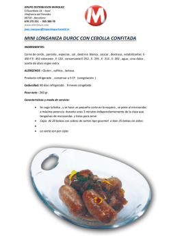 mini llonganisses duroc s.p