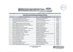 informate aqui - Municipalidad Provincial de Coronel Portillo