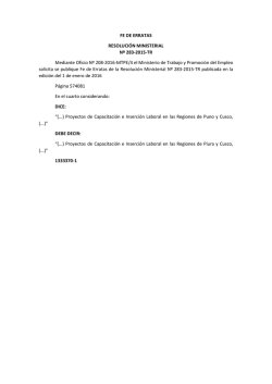 Descargar Norma - Ministerio de Trabajo