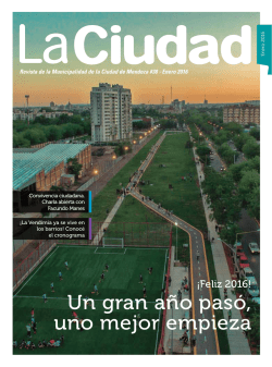 Un gran a&ntilde;o pas&oacute;, uno mejor empieza