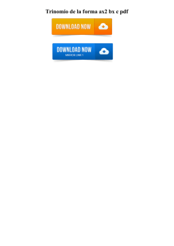 Trinomio de la forma ax2 bx c pdf