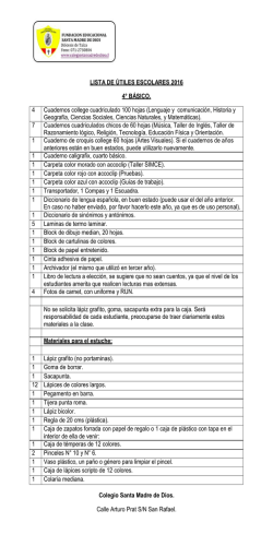 Colegio Santa Madre de Dios. Calle Arturo Prat S/N San Rafael