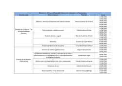 Mag&iacute;ster en Derecho de Familia