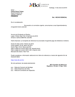 2016010003790 - Superintendencia de Valores y Seguros