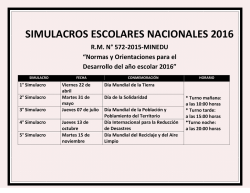 simulacros escolares nacionales 2016