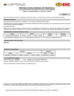 bono de alimentaci&oacute;n - Alcald&iacute;a Los Salias