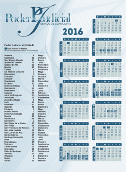 Marzo - Portal del Poder Judicial del Estado de Guanajuato