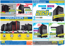 Tarifa d`Equips - LIFE Informatica