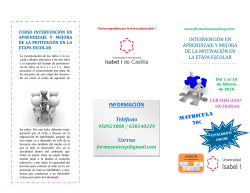 + info - Formaci&oacute;n ASUNIVEP