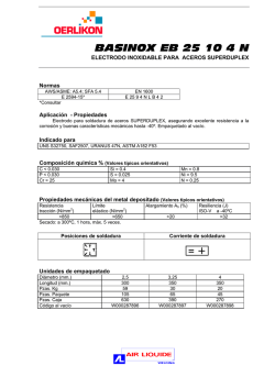 BASINOX EB 25 10 4 N