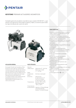 Keystone Pneumatic Actuators, Model PremiAir