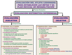 evaluaci&oacute;n del atleta lesionado para establecer las