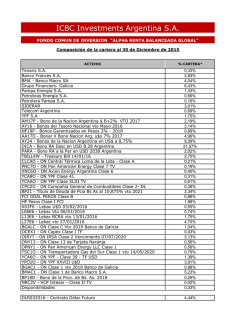 Alpha Renta Balanceada Global
