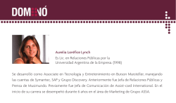 CV AURE - Domino Comunicaciones