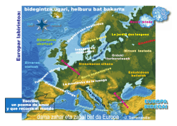 dama zahar eta zabal bat da Europa -J. Sarrionandia