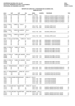 Escuela Profesional de Ing. El&eacute;ctrica - Oagra-Unac