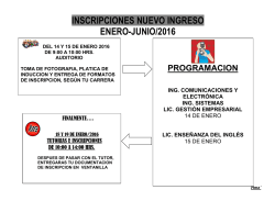 Nuevo Ingreso - Universidad de Guanajuato