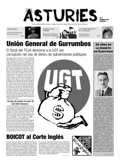Uni&oacute;n General de Gurrumbos - Peri&oacute;dicu anarquista
